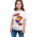 Brawl Stars - Griff - Dijital Baskılı Beyaz Kişiye Özel T-Shirt