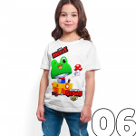 Brawl Stars - Carl - Dijital Baskılı Beyaz Kişiye Özel T-Shirt