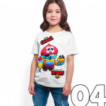 Brawl Stars - Gene - Dijital Baskılı Beyaz Kişiye Özel T-Shirt