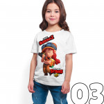 Brawl Stars - Jessie - Dijital Baskılı Beyaz Kişiye Özel T-Shirt