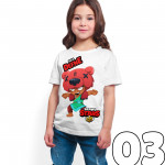 Brawl Stars - Nita - Dijital Baskılı Beyaz Kişiye Özel T-Shirt