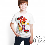 Brawl Stars - Poco - Dijital Baskılı Beyaz Kişiye Özel T-Shirt