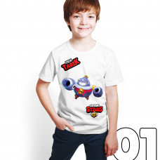 Brawl Stars - Tick - Dijital Baskılı Beyaz Kişiye Özel T-Shirt