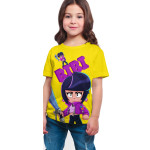 Brawl Stars - Bibi - Ön / Arka Dijital Baskılı T-Shirt