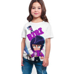 Brawl Stars - Bibi - Ön / Arka Dijital Baskılı T-Shirt