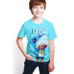 Brawl Stars - Shark Leon - Ön / Arka Dijital Baskılı T-Shirt