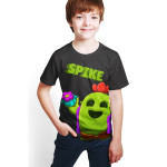 Brawl Stars - Spike - Ön / Arka Dijital Baskılı T-Shirt