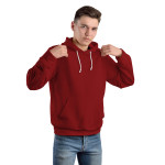 ACR Erkek Bordo Kapüşonlu Sweatshirt